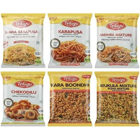 Telugu Foods Variety Pack 180 g